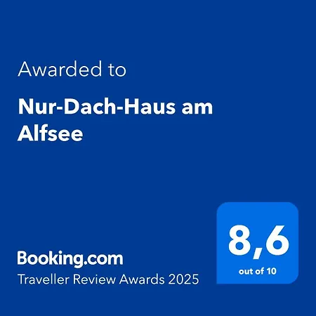 Nur-dach-haus Am Alfsee Nyaraló *